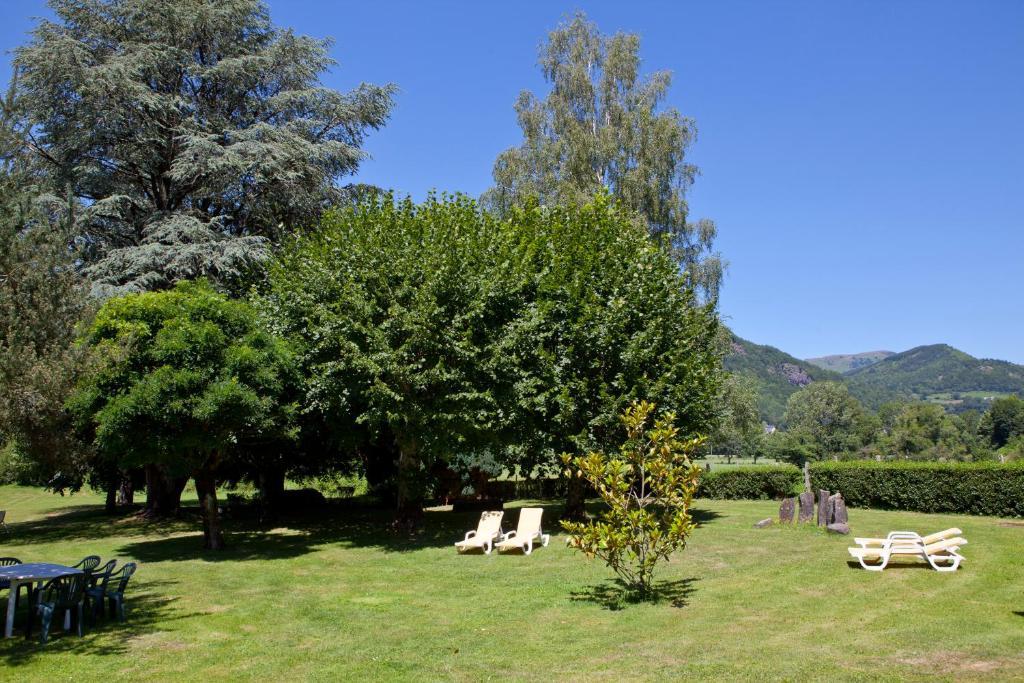 Hôtel et Résidence des Bains Vic-sur-Cère Esterno foto